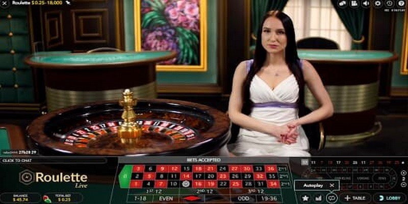 Tham gia đặt cược bàn 18 số trong game Roulette